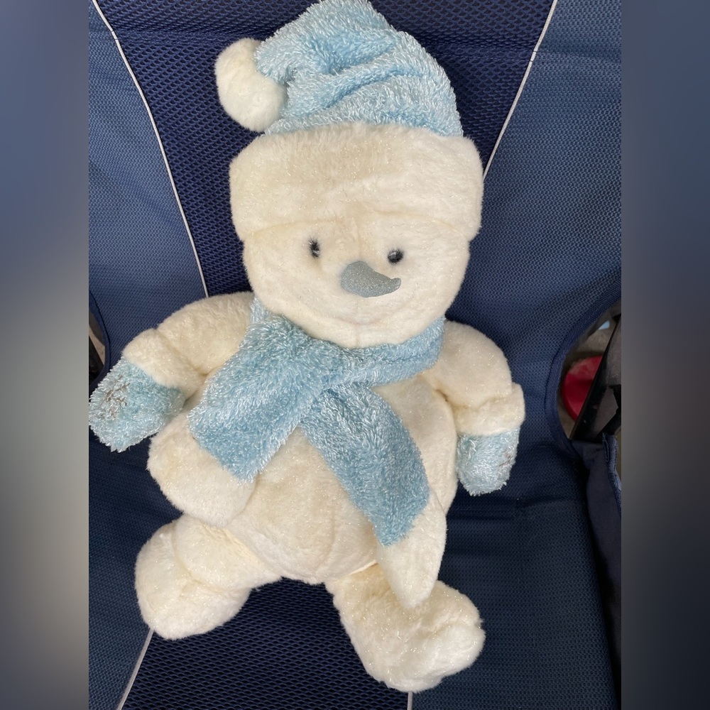 Snowman stuffed animal 2001 edition